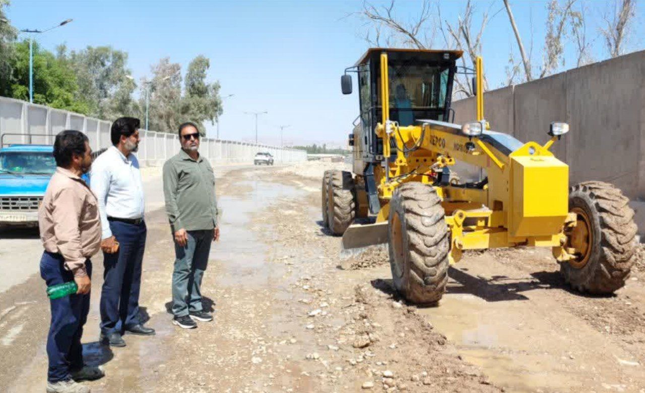 بهسازی جاده دسترسی انتهای کوی آزادگان در دستور کار مدیریت شهری قرار دارد