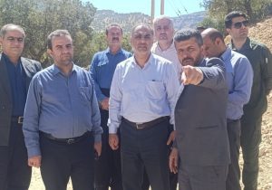 بازدید پاپی‌زاده و مدیران استانی از مناطق محروم احمدفداله و دره‌کاید بخش شهیون