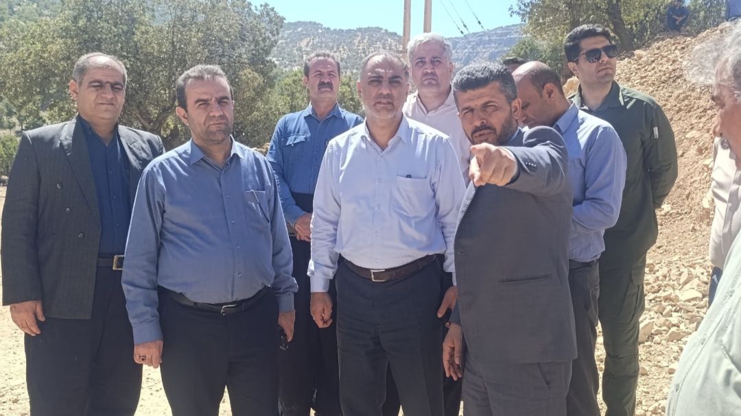 بازدید پاپی‌زاده و مدیران استانی از مناطق محروم احمدفداله و دره‌کاید بخش شهیون
