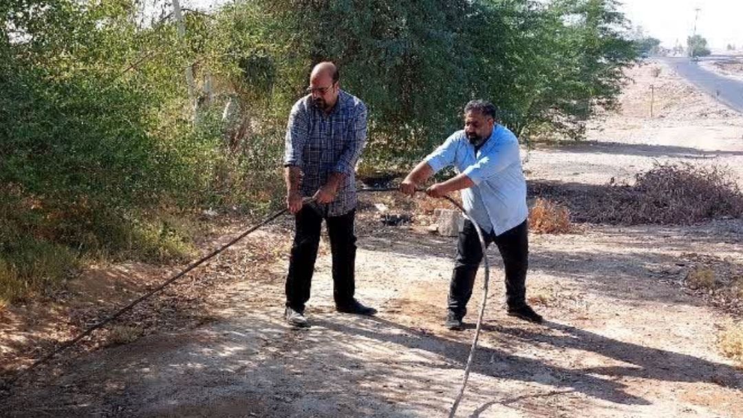 شناسایی و جمع‌آوری ۲۰ انشعاب غیرمجاز آب در مناطق مختلف شرق شهرستان دزفول 