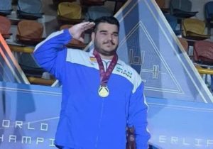 مدال طلای ورزشکار دزفولی در مسابقات جهانی پاراوزنه برداری مصر 