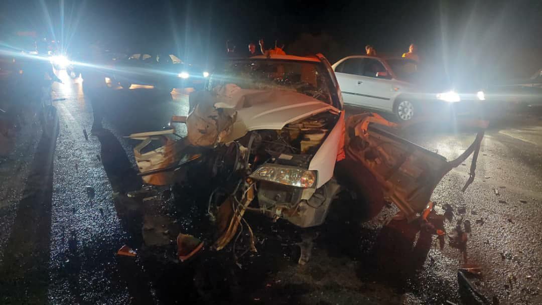 برخورد دو خودروی سواری در جاده کهنک دزفول ؛ یک فوتی و ۸ مصدوم بر جای گذاشت