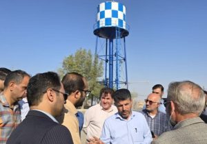 نوسازی مخزن هوایی آب روستای بیشه‌بزان دزفول با اعتبار ۱۲ میلیارد ریال به بهره‌برداری رسید