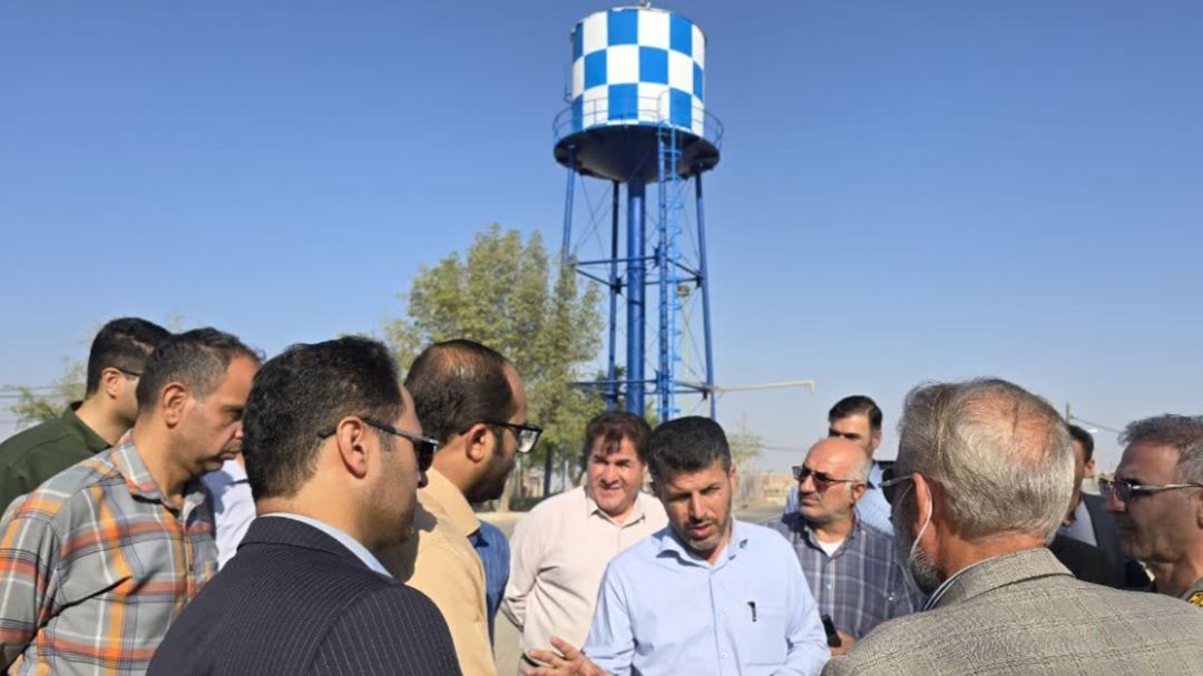 نوسازی مخزن هوایی آب روستای بیشه‌بزان دزفول با اعتبار ۱۲ میلیارد ریال به بهره‌برداری رسید