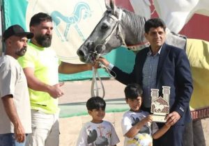 درخشش اسب‌های دزفول در مسابقات اسبدوانی کشوری یزد