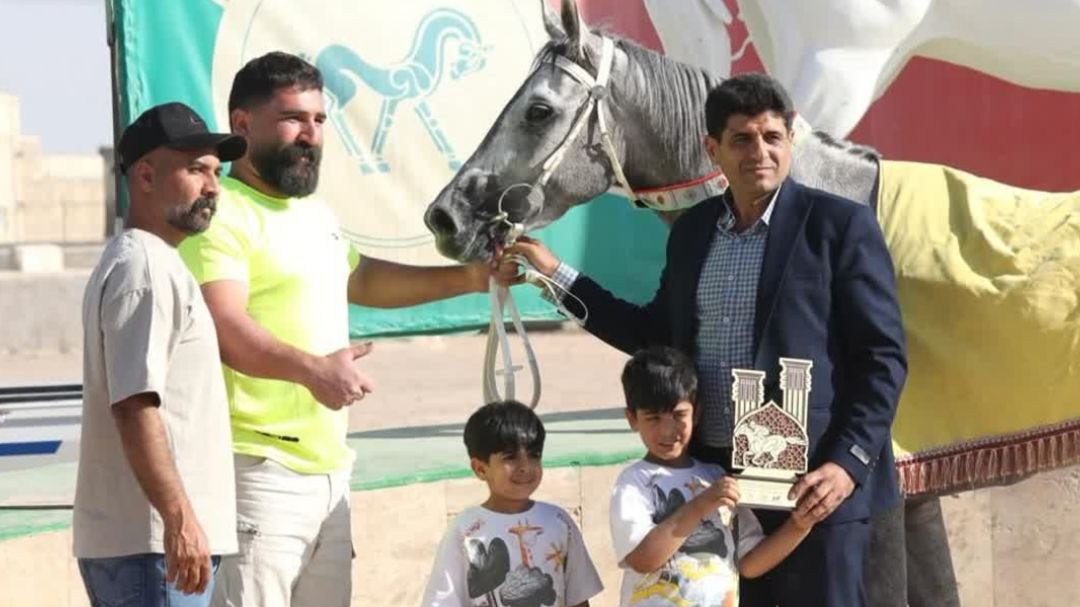 درخشش اسب‌های دزفول در مسابقات اسبدوانی کشوری یزد