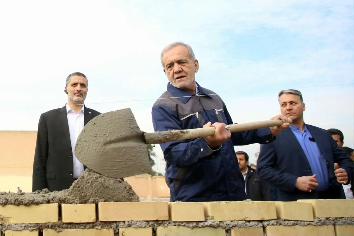 مدرسه خشت‌گذاری شده توسط رئیس‌جمهور در اهواز افتتاح شد