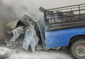 مرگ پنج نفر بر اثر تصادف در جاده حمزه دزفول