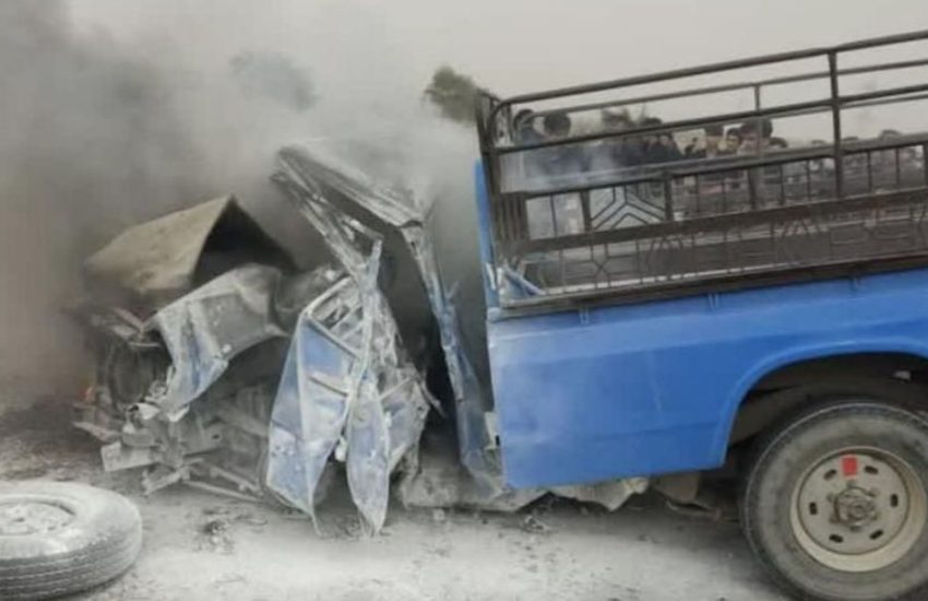 مرگ پنج نفر بر اثر تصادف در جاده حمزه دزفول