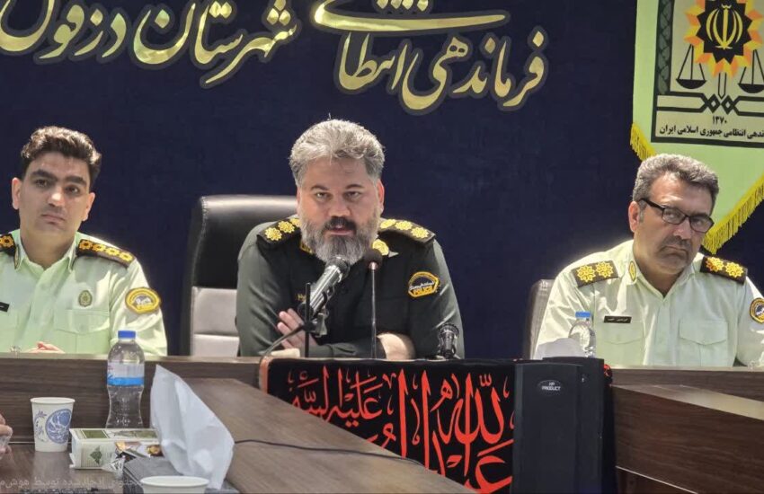 کاهش ۲۱ درصدی آمار وقوع جرائم خشن در شهرستان دزفول طی ۳ ماه نخست امسال نسبت به مدت مشابه سال گذشته